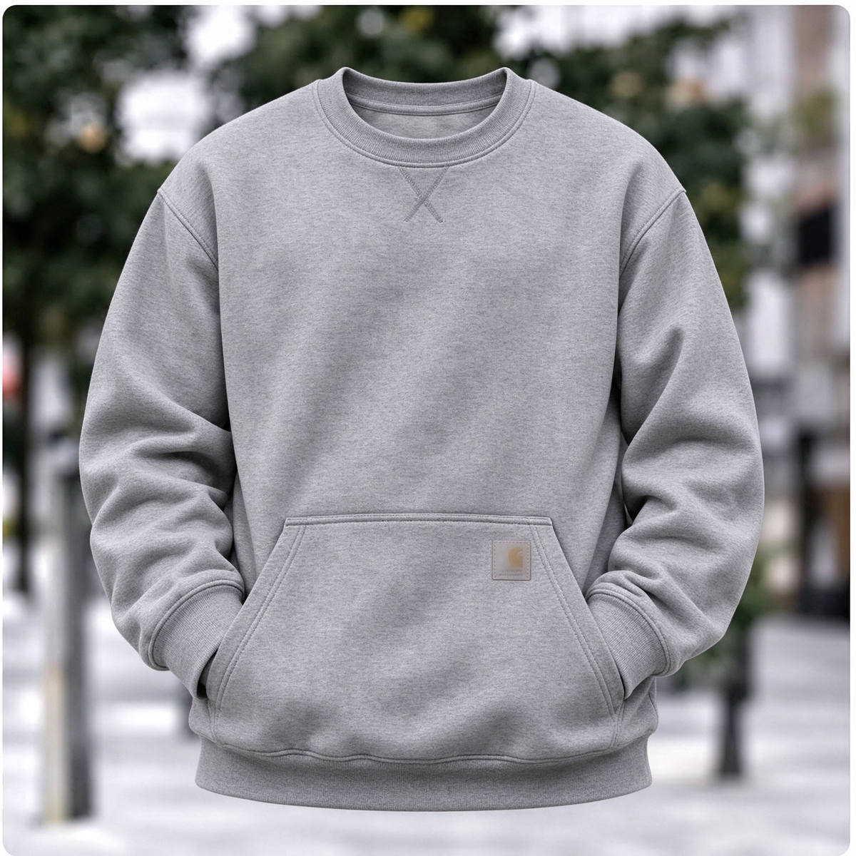 🔥LAST DAY CLERANCE🔥Men's Fleece Crewneck Sweatshirt - 6 PCS