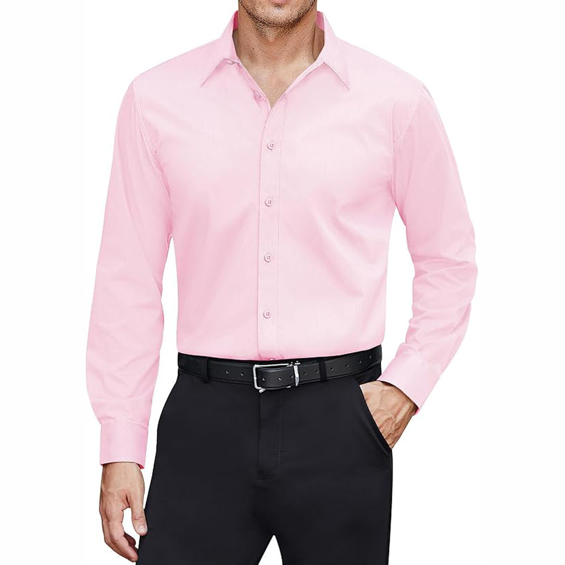 ✨ The Dress Shirt That Stays Clean Longer | Stretch Comfort & Stain Protection