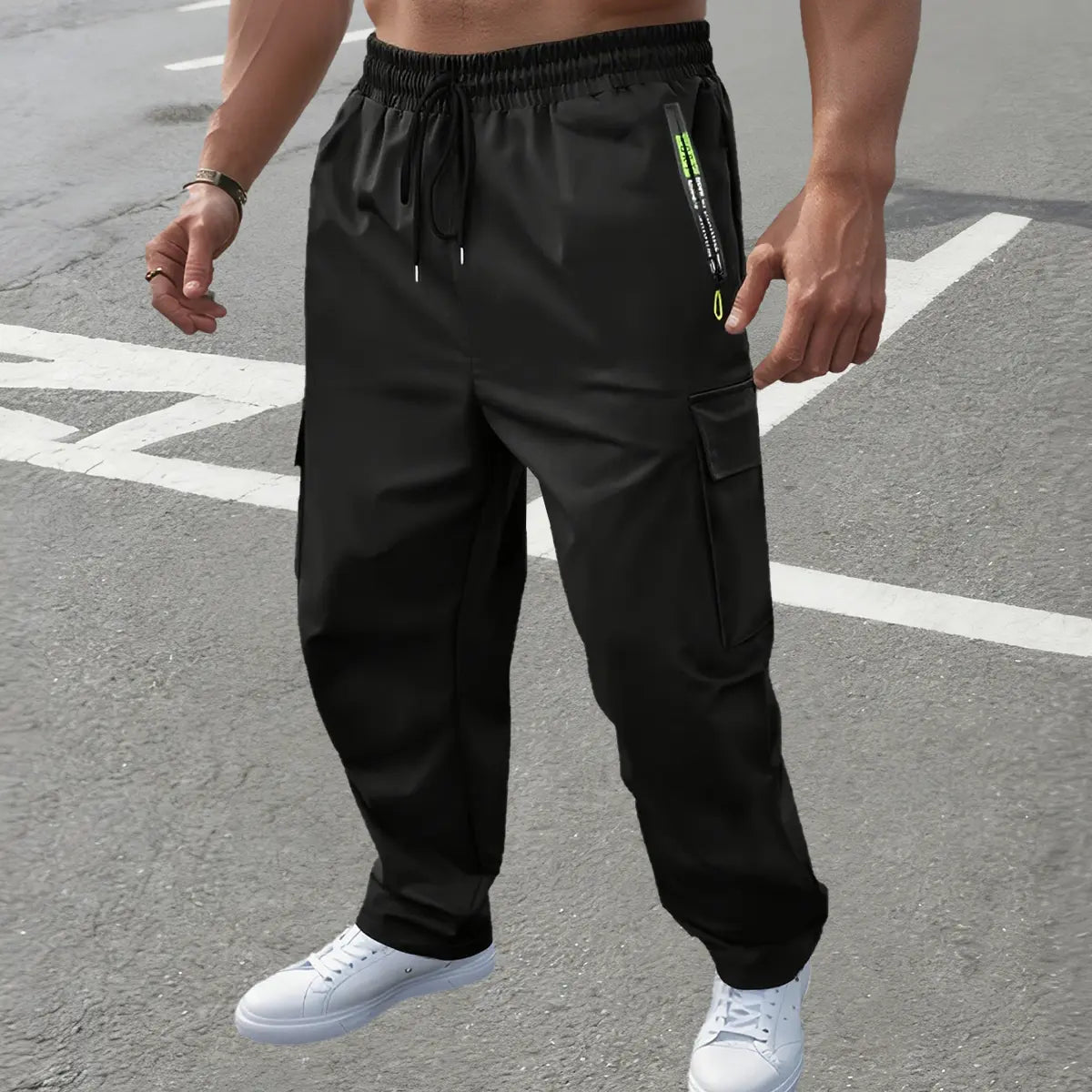 🔥 BESTSELLER | 8PCS $24.63 | Men's Multi-Pocket Cargo Jogger Pants