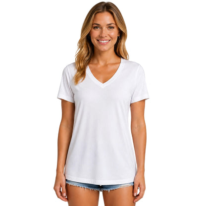 Women's V-Neck Athletic Shirt ✨ Quick-Dry Moisture Wicking UV Protection Workout Top