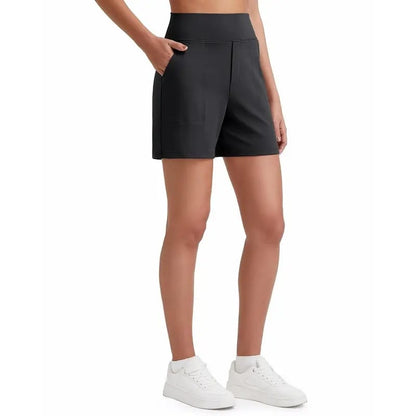 Women's High Waisted Athletic Shorts ✨ Running Yoga Workout Shorts with Pockets Casual Summer Activewear