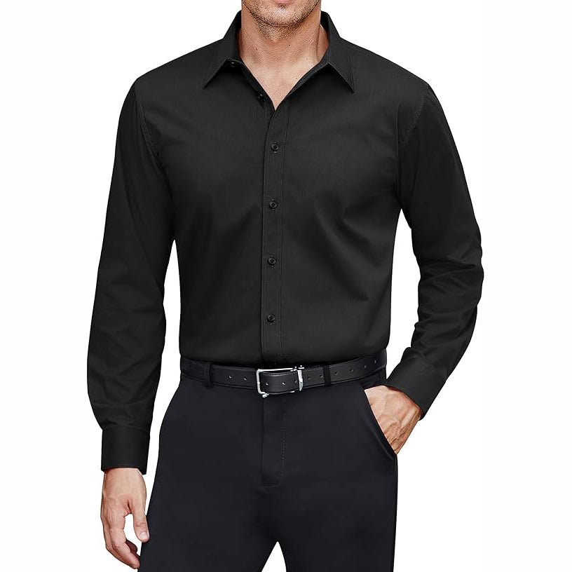 ✨ The Dress Shirt That Stays Clean Longer | Stretch Comfort & Stain Protection