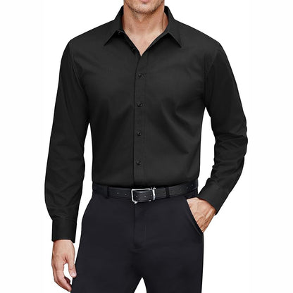 ✨ The Dress Shirt That Stays Clean Longer | Stretch Comfort & Stain Protection
