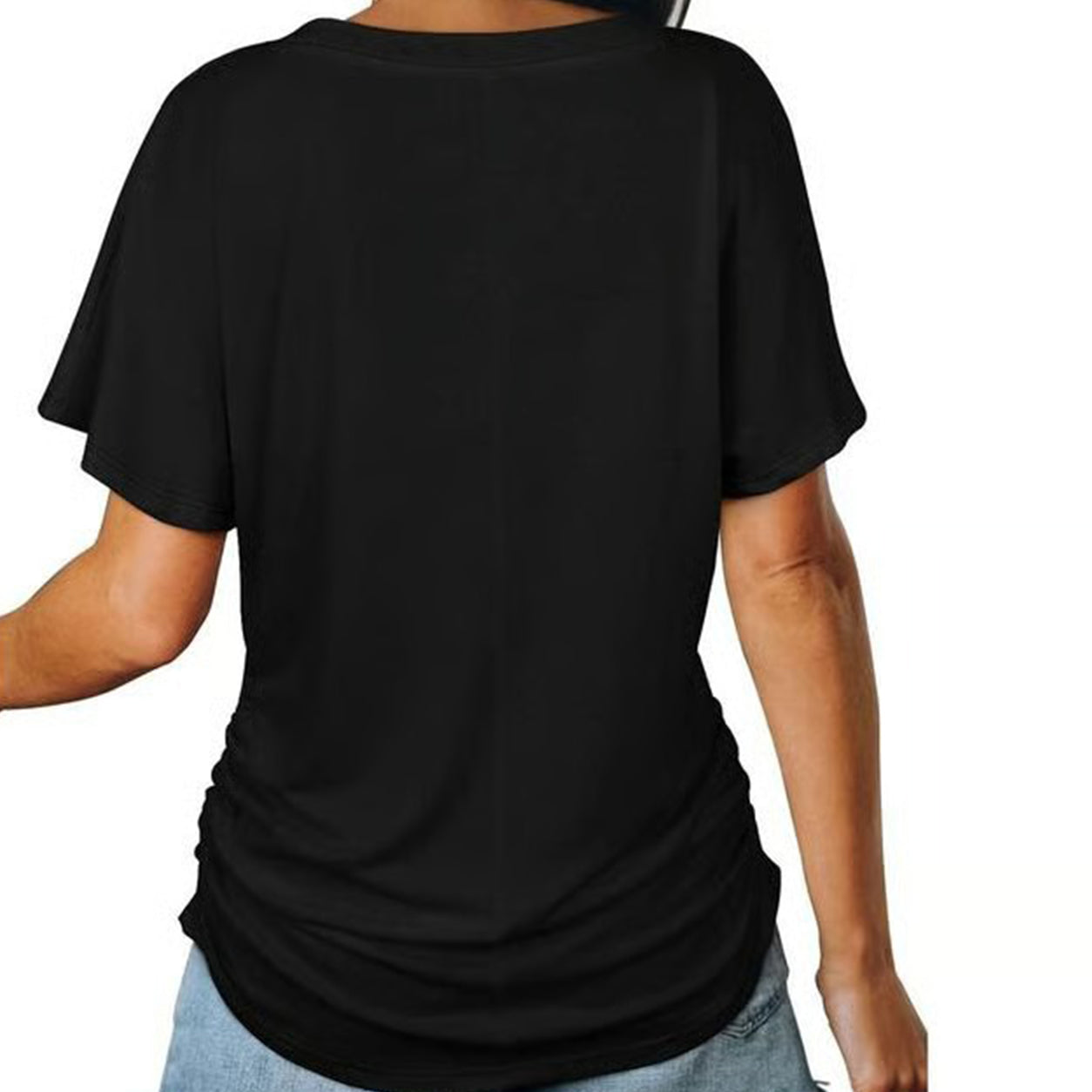 💕Hot Group Pick｜Classic Short Sleeve V-Neck Top | Soft Touch Comfort