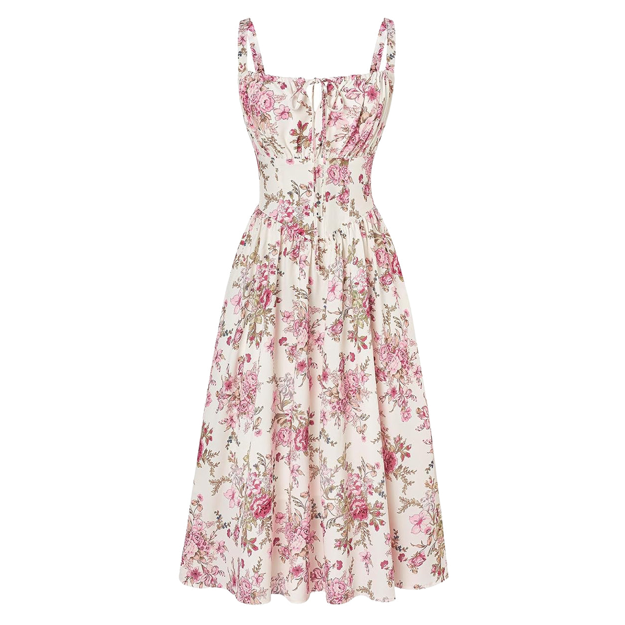 ✨ The Dress Everyone Will Ask About | Flattering Floral Corset Style