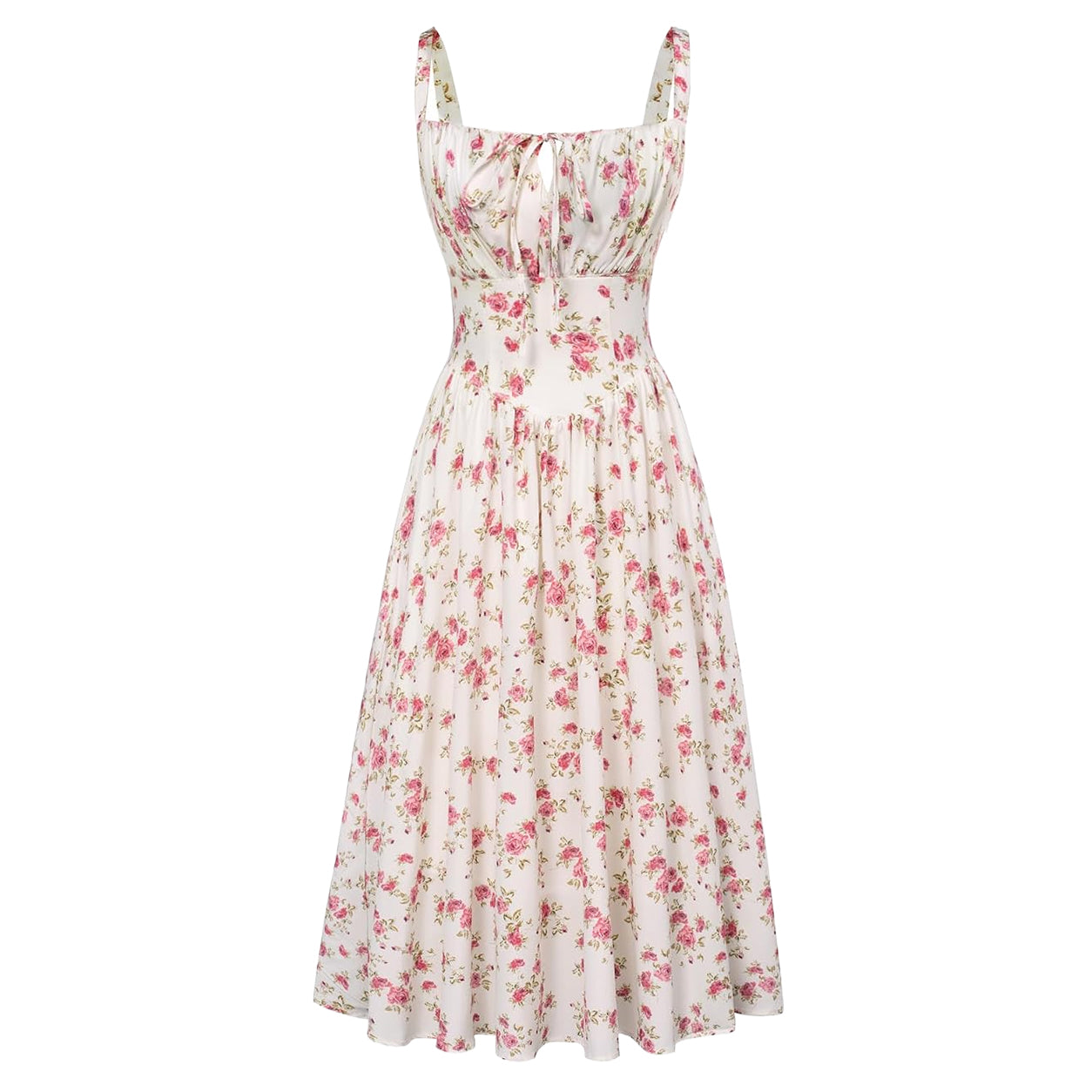 ✨ The Dress Everyone Will Ask About | Flattering Floral Corset Style