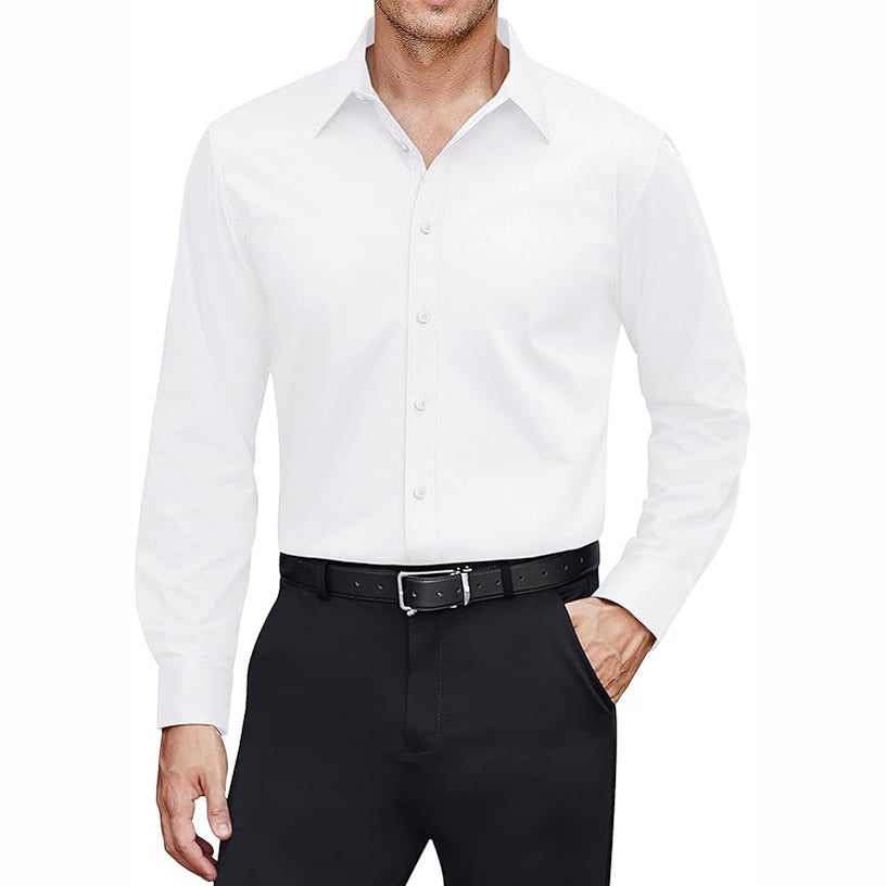 ✨ The Dress Shirt That Stays Clean Longer | Stretch Comfort & Stain Protection