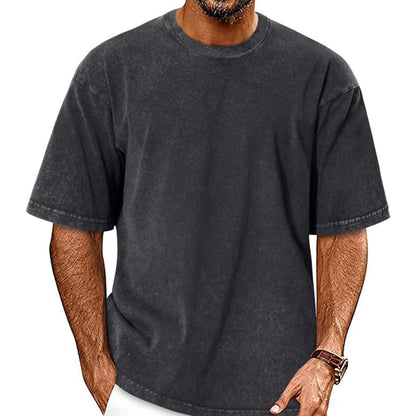 💯 Vintage Washed Oversized Tee | Soft Cotton, Relaxed Fit & Everyday Style