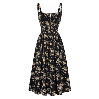 ✨ The Dress Everyone Will Ask About | Flattering Floral Corset Style