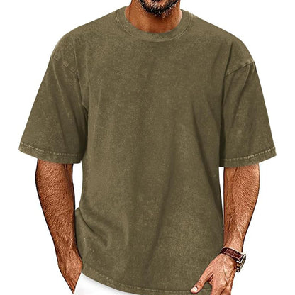 💯 Vintage Washed Oversized Tee | Soft Cotton, Relaxed Fit & Everyday Style