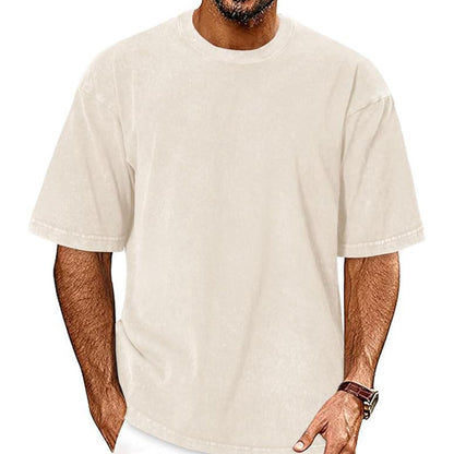 💯 Vintage Washed Oversized Tee | Soft Cotton, Relaxed Fit & Everyday Style