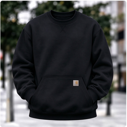 🔥LAST DAY CLERANCE🔥Men's Fleece Crewneck Sweatshirt - 6 PCS