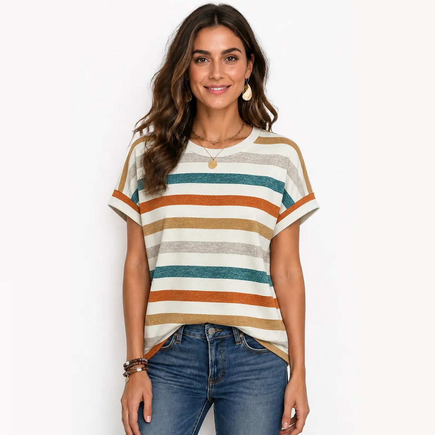 Women's Summer Short Sleeve Tops ✨ Soft Dressy Casual Shirts for Everyday Wear