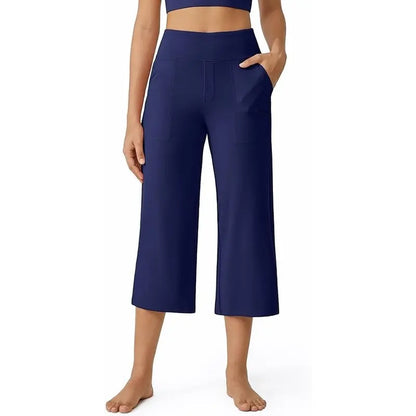 🔥 Once You Try These Capri Yoga Pants, You’ll Want Every Color ✨ High Waisted Comfort Fit with Pockets