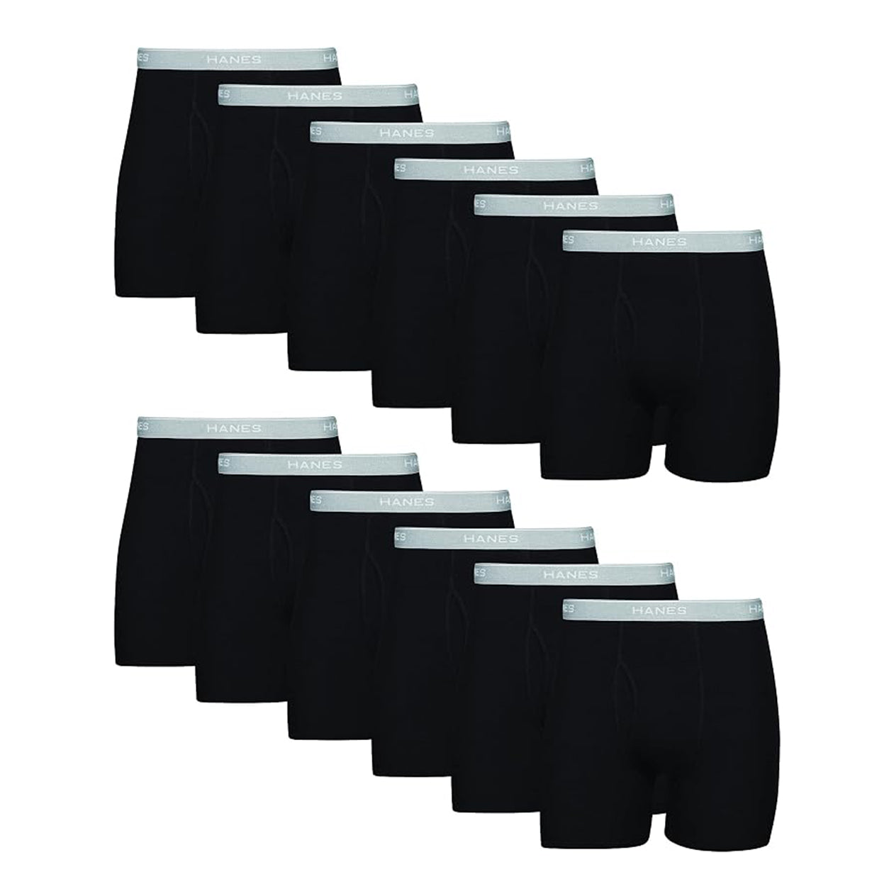 Men's Cotton Boxer Briefs ✨ Breathable Moisture-Wicking Underwear with No Ride Up Comfort