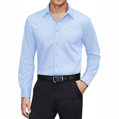 ✨ The Dress Shirt That Stays Clean Longer | Stretch Comfort & Stain Protection