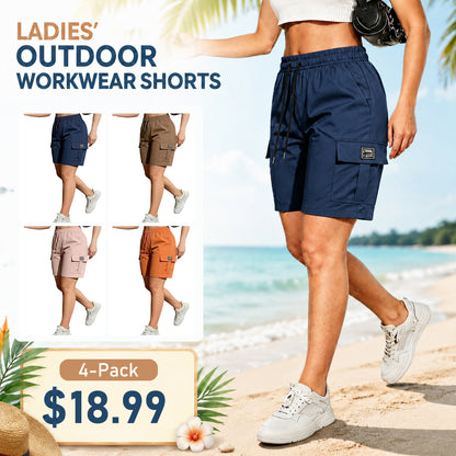 Women's Outdoor Cargo Shorts ✨ Lightweight Utility Shorts with Pockets
