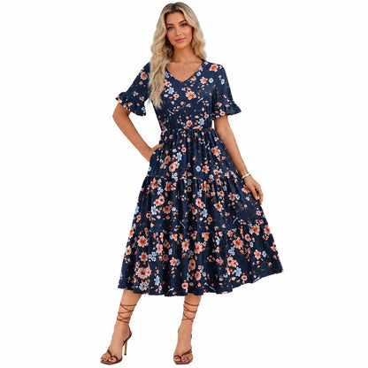 ✨ The Summer Dress Everyone Loves | Flowy Floral Midi with Pockets