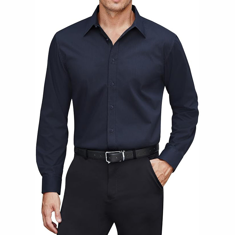 ✨ The Dress Shirt That Stays Clean Longer | Stretch Comfort & Stain Protection