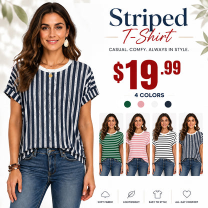 Women's Summer Short Sleeve Tops ✨ Soft Dressy Casual Shirts for Everyday Wear
