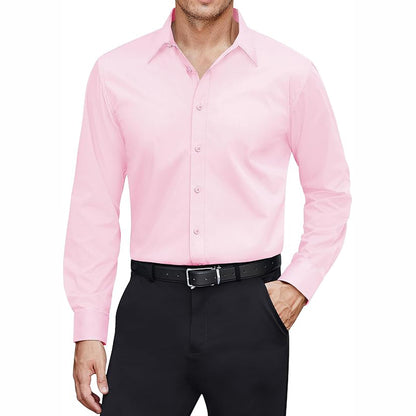 ✨ The Dress Shirt That Stays Clean Longer | Stretch Comfort & Stain Protection