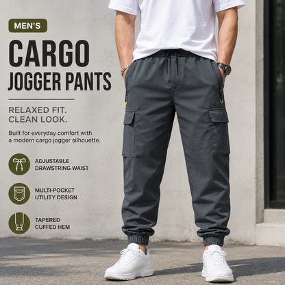 🔥 BESTSELLER | 8PCS $24.63 | Men's Multi-Pocket Cargo Jogger Pants