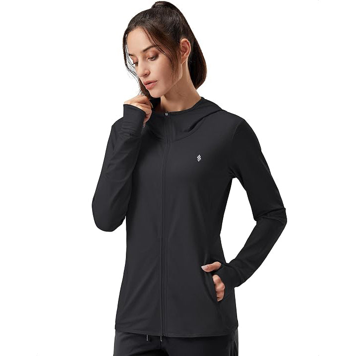 Women's UPF 50+ Sun Protection Hoodie ✨ Lightweight Breathable Long Sleeve Outdoor Jacket