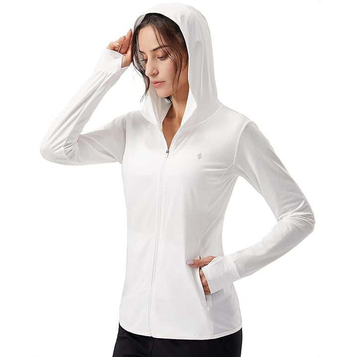 Women's UPF 50+ Sun Protection Hoodie ✨ Lightweight Breathable Long Sleeve Outdoor Jacket