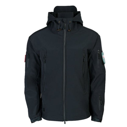 Hot Seller🔥Men's Waterproof Windproof Jacket – Warm Fleece Lined, Adjustable