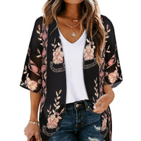 Black Vintage Flower