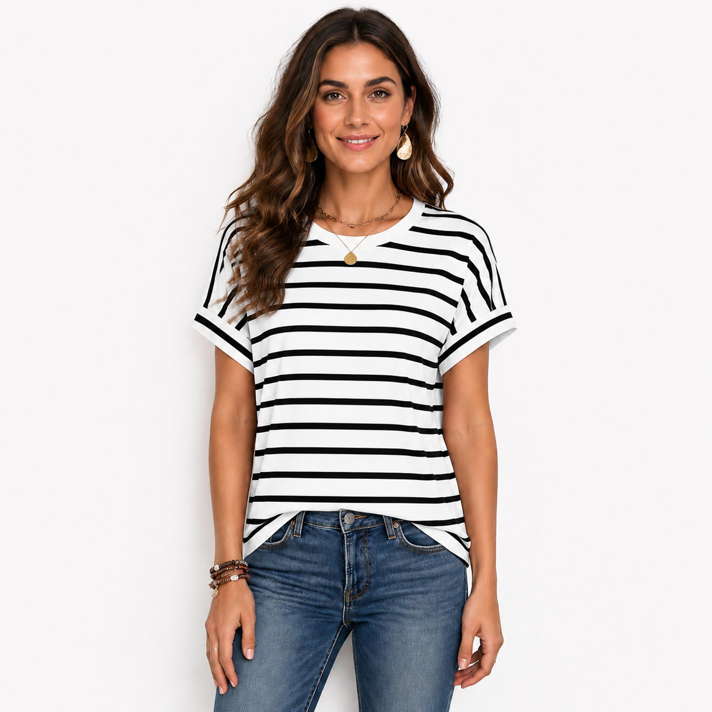 Women's Summer Short Sleeve Tops ✨ Soft Dressy Casual Shirts for Everyday Wear