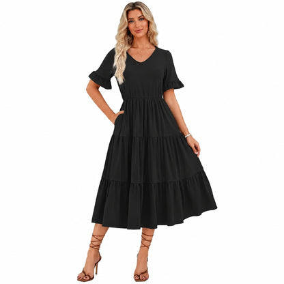 ✨ The Summer Dress Everyone Loves | Flowy Floral Midi with Pockets