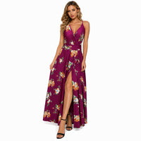 Red Floral Orange