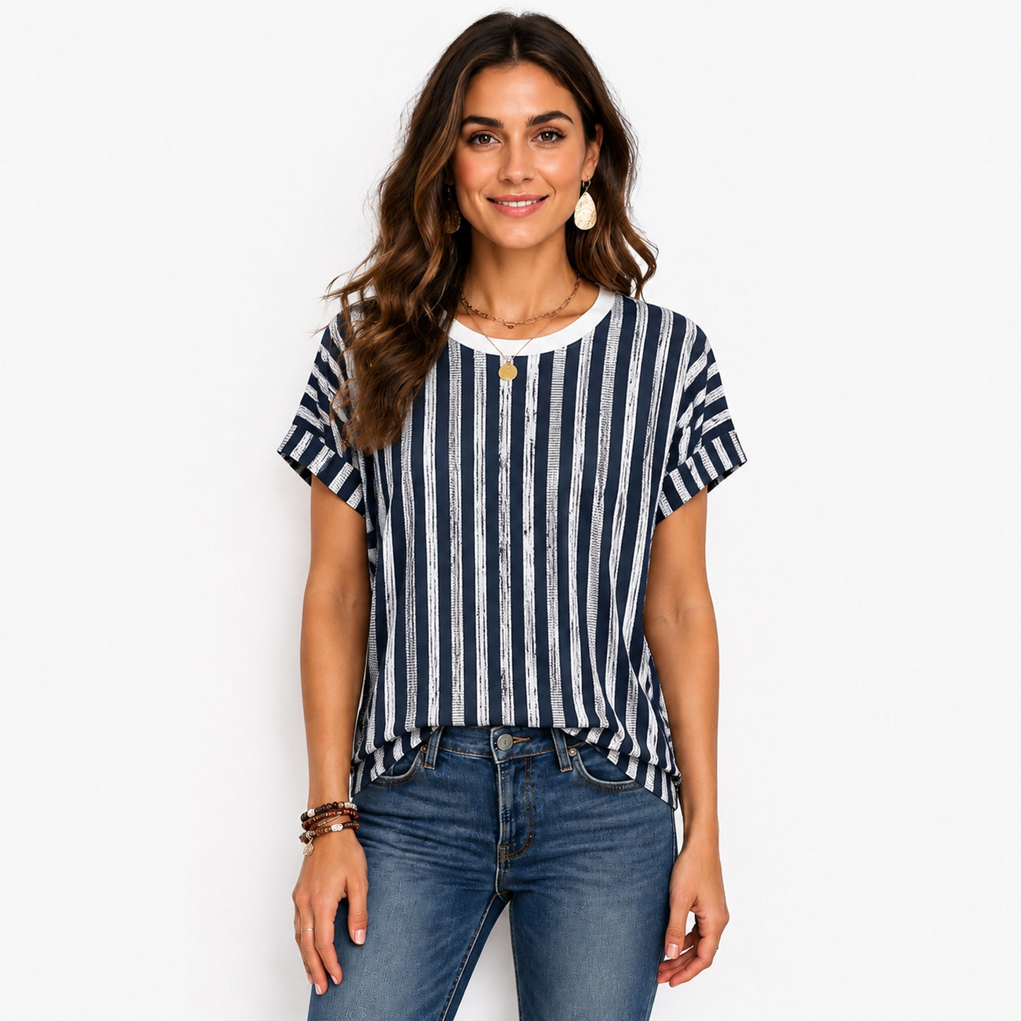 Women's Summer Short Sleeve Tops ✨ Soft Dressy Casual Shirts for Everyday Wear