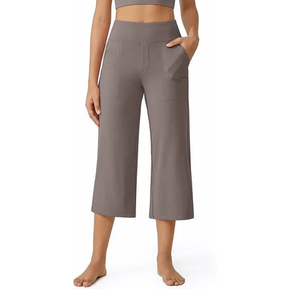 🔥 Once You Try These Capri Yoga Pants, You’ll Want Every Color ✨ High Waisted Comfort Fit with Pockets