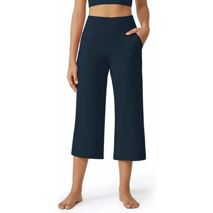 🔥 Once You Try These Capri Yoga Pants, You’ll Want Every Color ✨ High Waisted Comfort Fit with Pockets