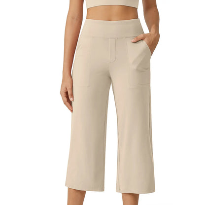 🔥 Once You Try These Capri Yoga Pants, You’ll Want Every Color ✨ High Waisted Comfort Fit with Pockets