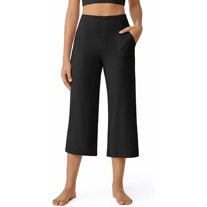 🔥 Once You Try These Capri Yoga Pants, You’ll Want Every Color ✨ High Waisted Comfort Fit with Pockets
