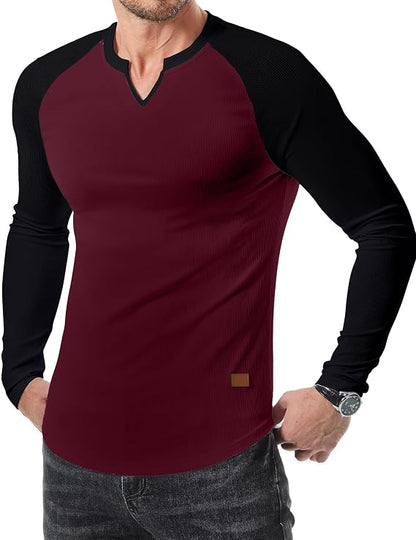 💪 The Shirt That Makes Your Physique Stand Out | Slim Fit Henley Style